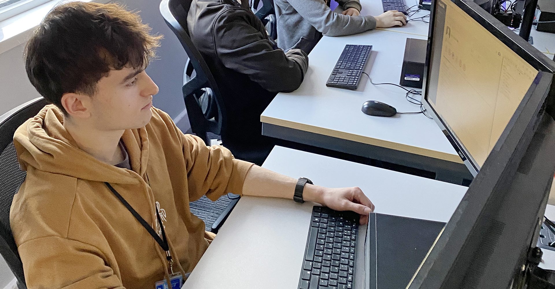 Digital Technologies Sudents at Halesowen College