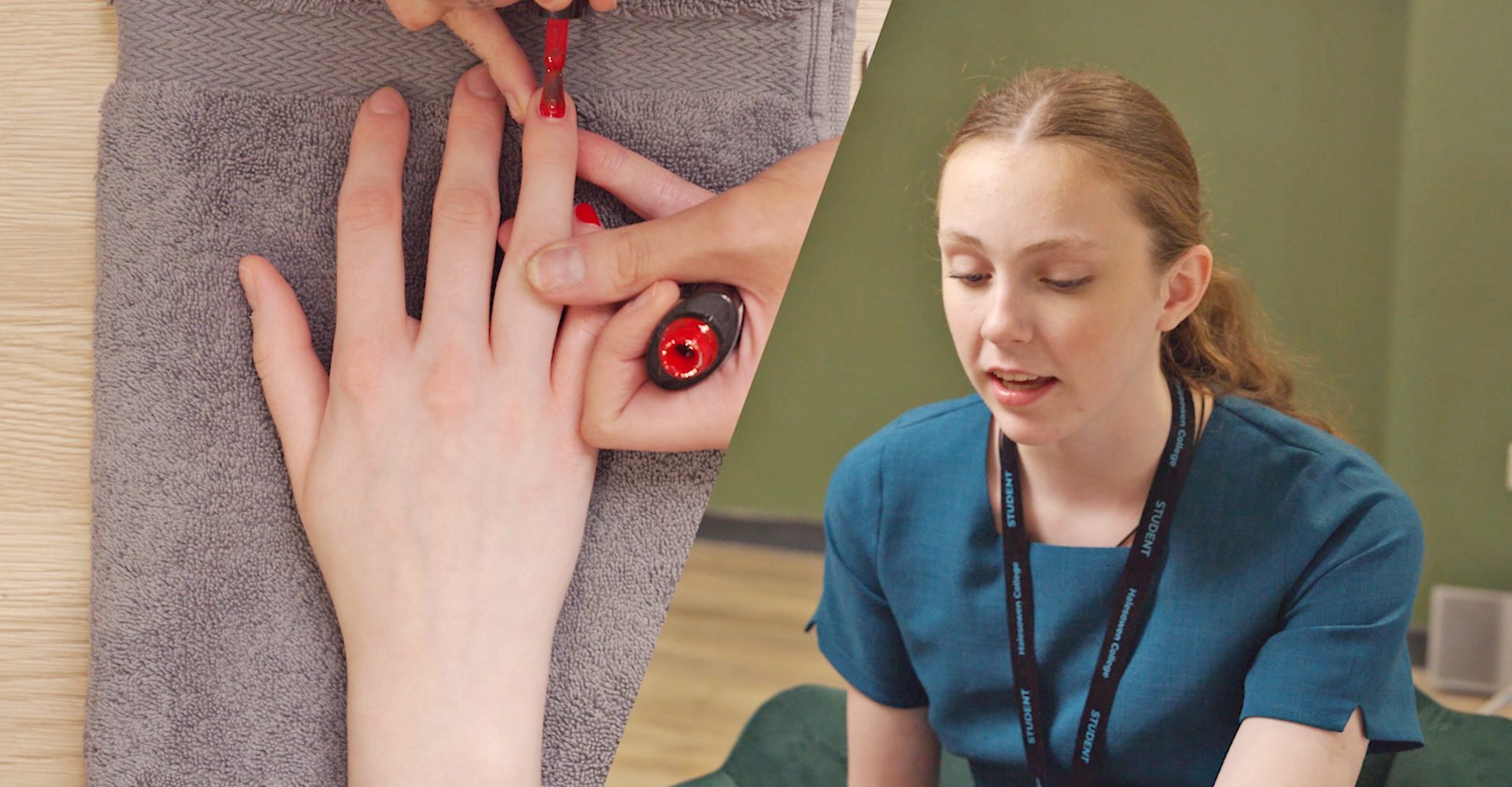 Nail Technology Student